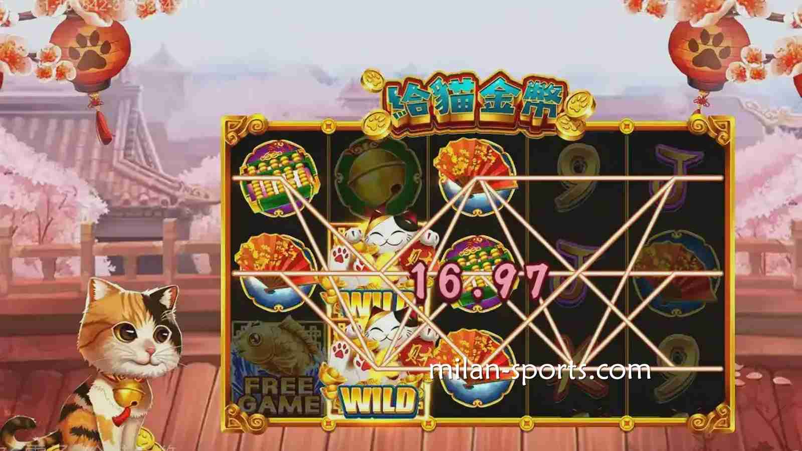 《给猫金币》游戏充满卡通风格与日系元素,在开宝体育极易上手